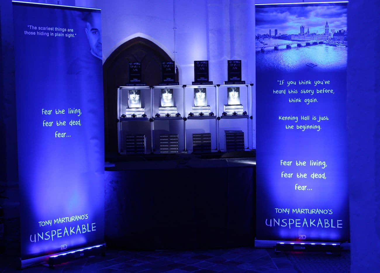 Unspeakable by Tony Marturano, book launch