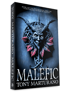 Book cover for Malefic Tony Marturano