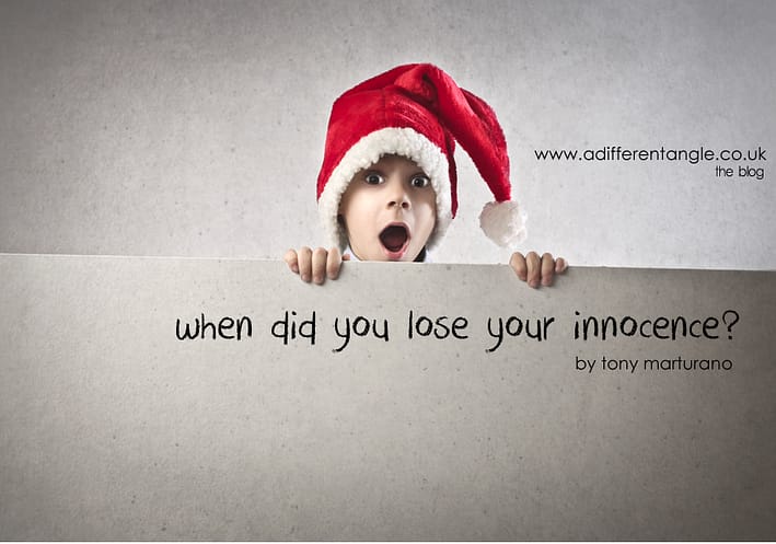 When did you lost your innocence?